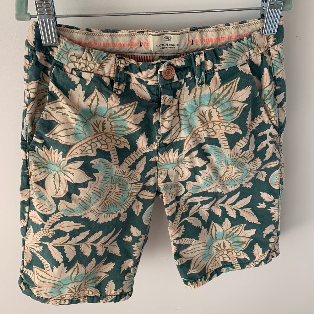 SCOTCH SODEA, SCOTCH SHRUNK BOYS BERMUDA SHORTS